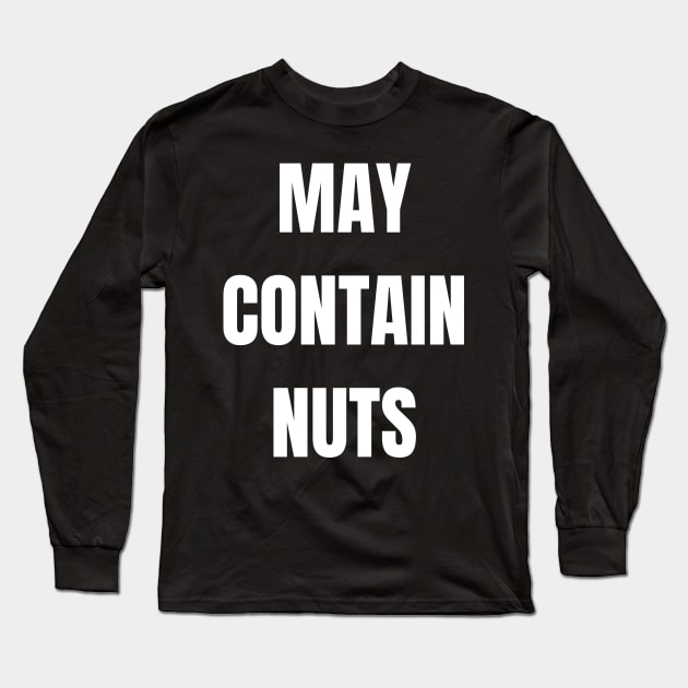 Nut Allergy Long Sleeve T-Shirt by Spatski